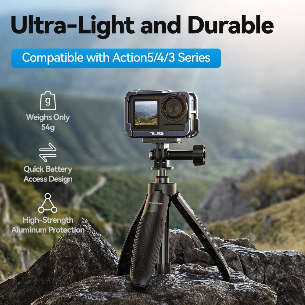 Telesin Metal cage V2 for DJI Osmo Action 5 Pro/4/3