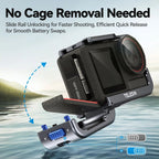 Telesin Metal cage V2 for DJI Osmo Action 5 Pro/4/3