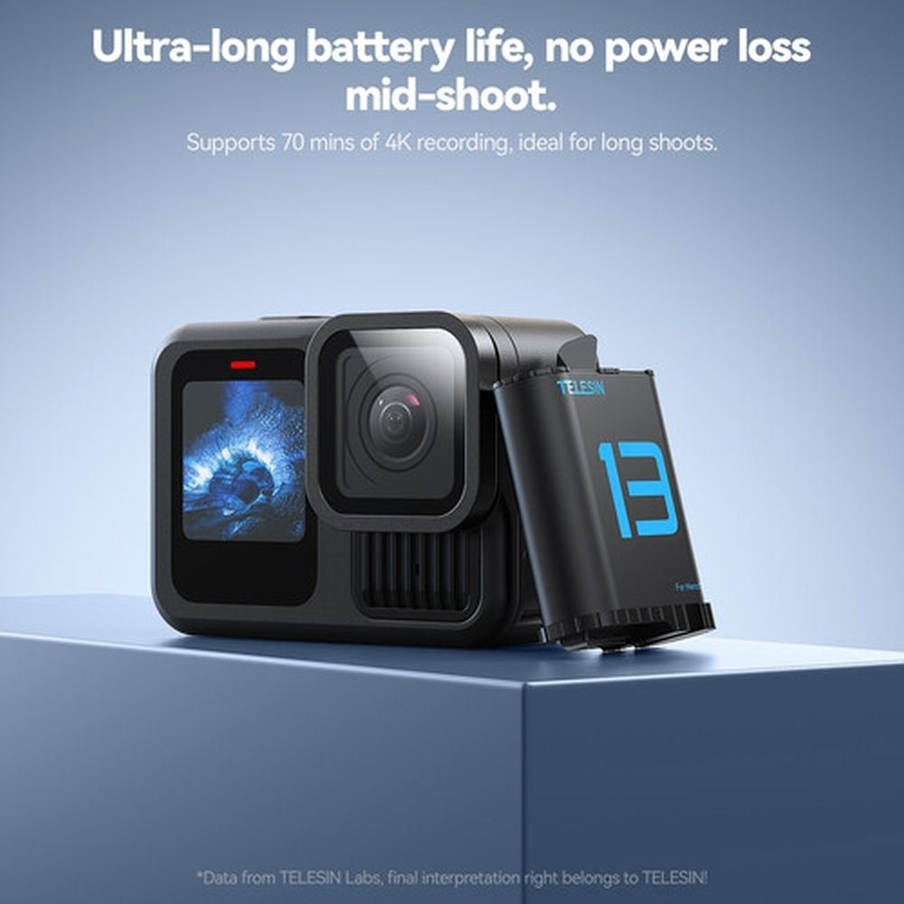 Batterie Telesin pour GoPro 13