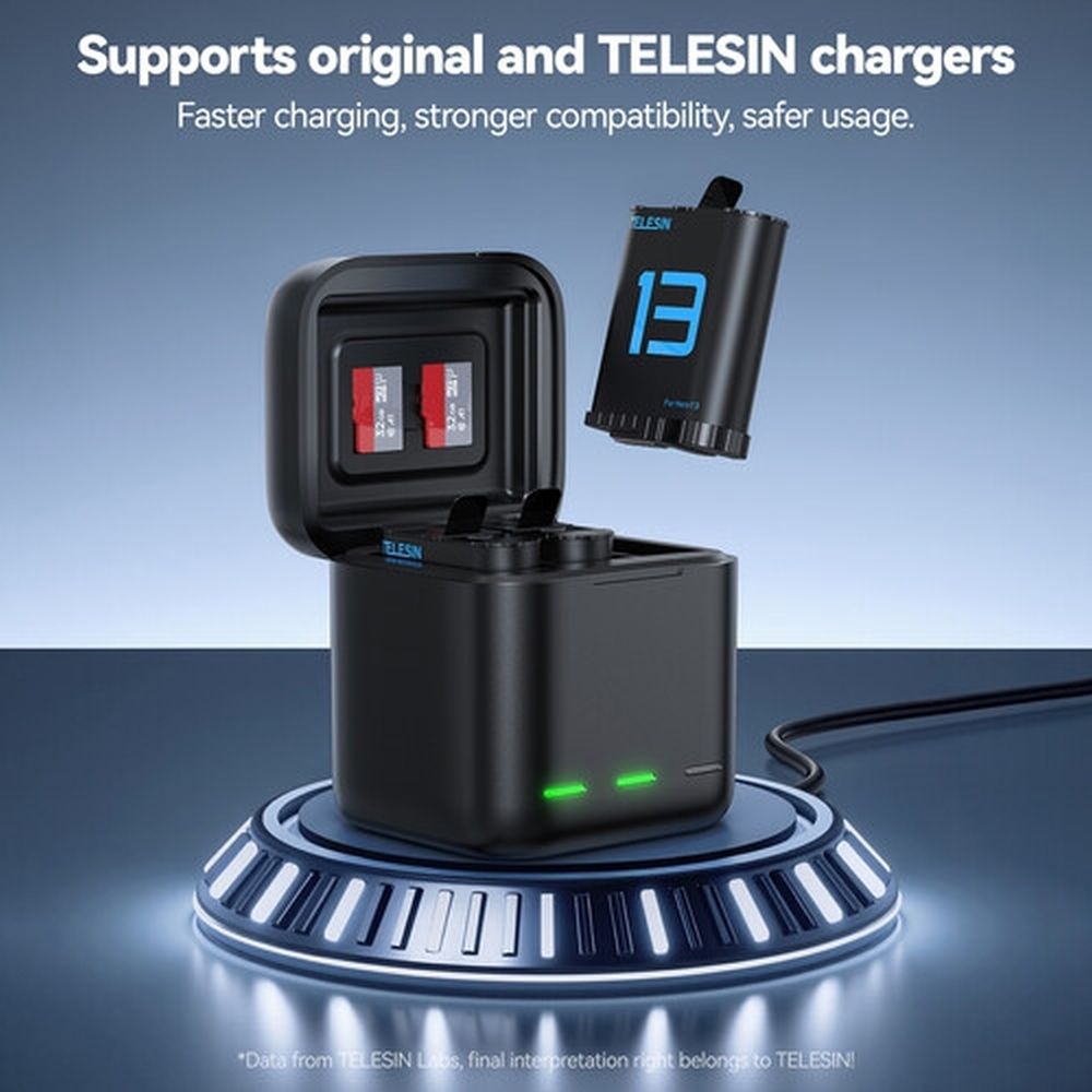 Batterie Telesin pour GoPro 13