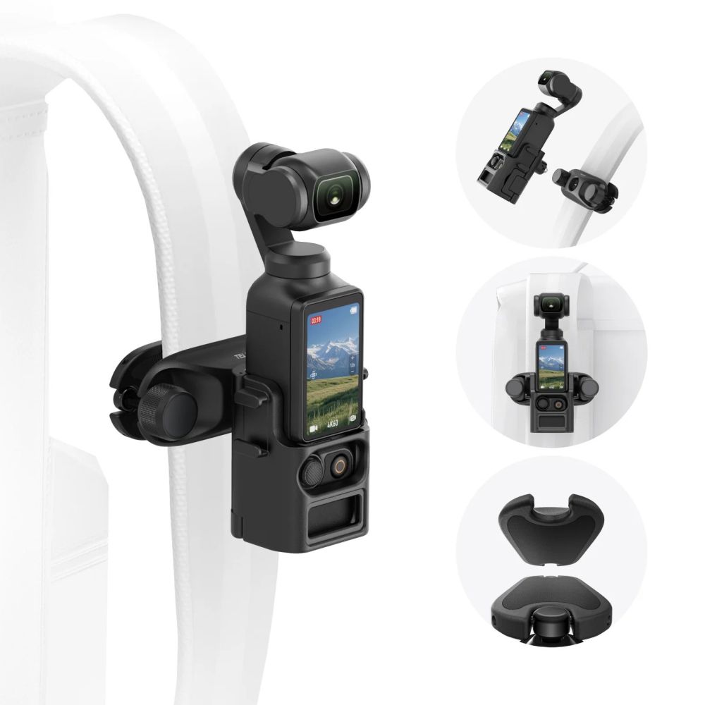 Support de Montage pour Sac à Dos Telesin pour DJI Pocket 3