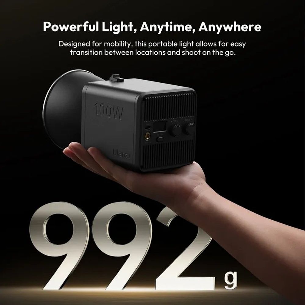 Lampe COB bicolore Ulanzi ML100Bi 100 W - batterie interne et USB-C