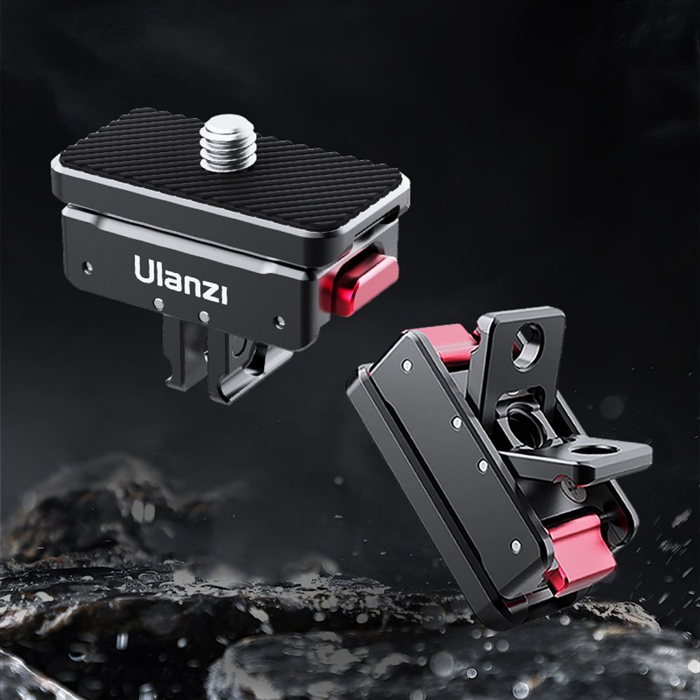 Ulanzi IN-01 Kit de fixation rapide magnétique pour caméras d'action