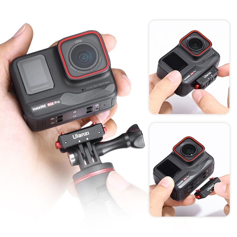 Ulanzi IN-01 Kit de fixation rapide magnétique pour caméras d'action