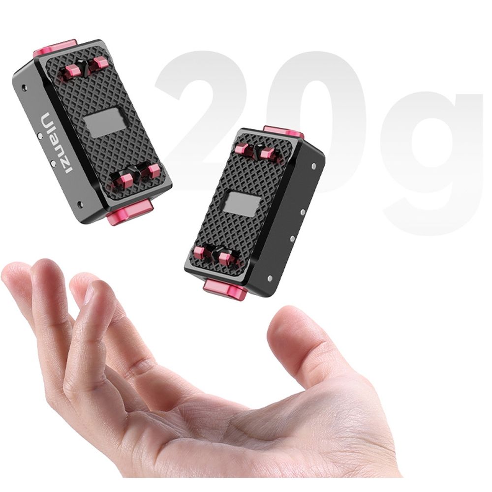 Ulanzi IN-01 Kit de fixation rapide magnétique pour caméras d'action