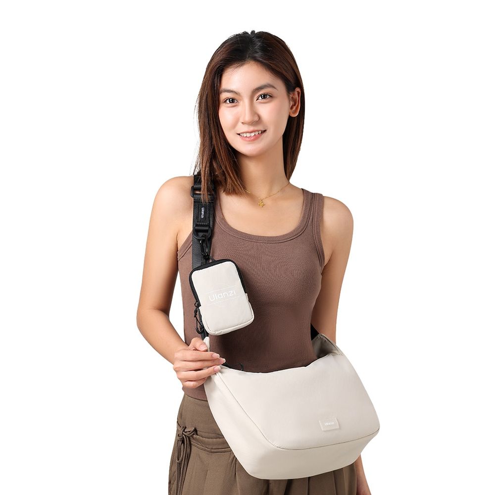 Ulanzi HMN1 Crossbody Bag - light gray