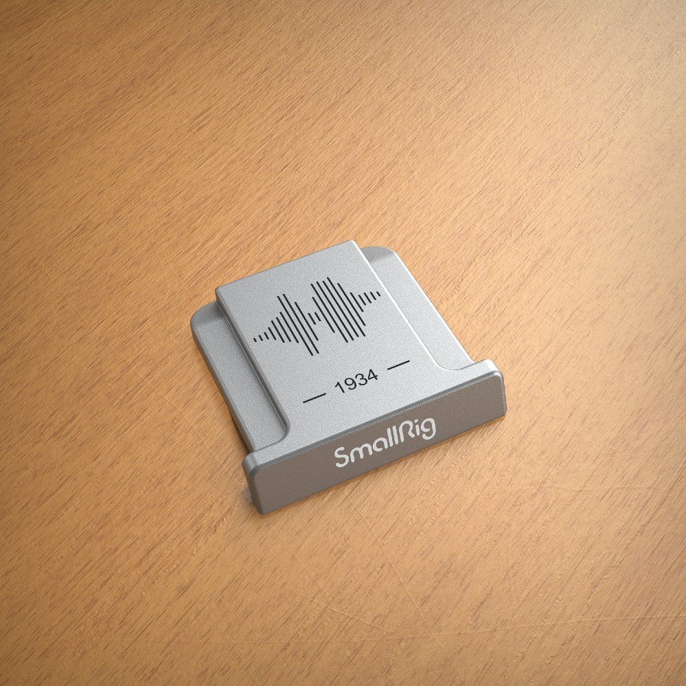 SmallRig 4697B Cache pour griffe flash pour appareils photo Fujifilm, argent