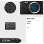 Boîtier Panasonic Lumix S9 argent/noir