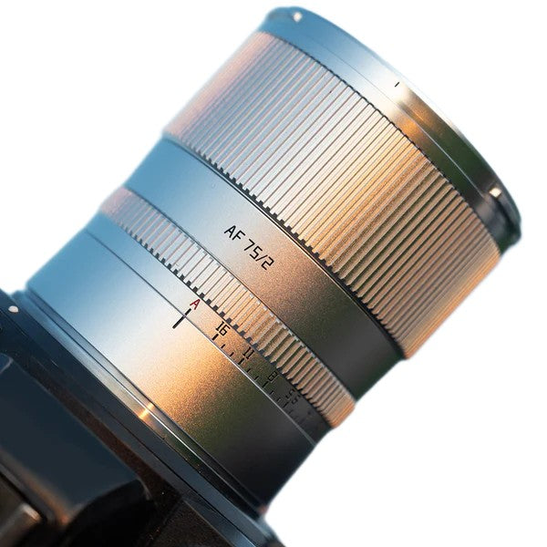 TTArtisan AF-FF 75mm f/2.0 L-mount Argent