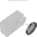 SmallRig 5836 Attachable 1/4 Effect Black Mist Filter for DJI Osmo Action 5 Pro / 4