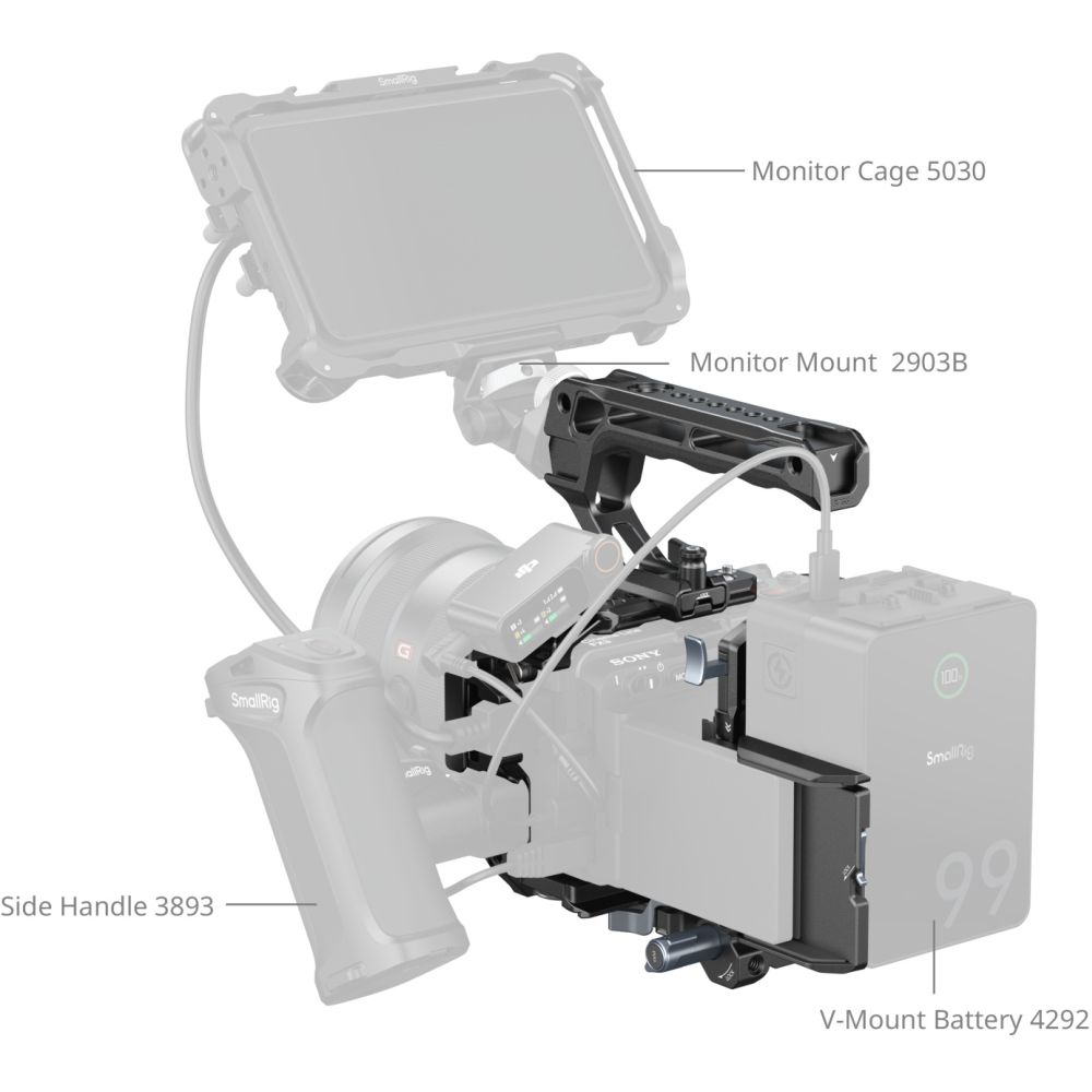 Kit de cage SmallRig 5823 pour Sony FX3 / FX30