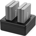 Chargeur de batterie PDMovie LI-42B à 4 positions + câble USB