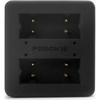 Chargeur de batterie PDMovie LI-42B à 4 positions + câble USB