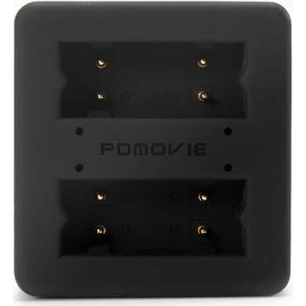 Chargeur de batterie PDMovie LI-42B à 4 positions + câble USB
