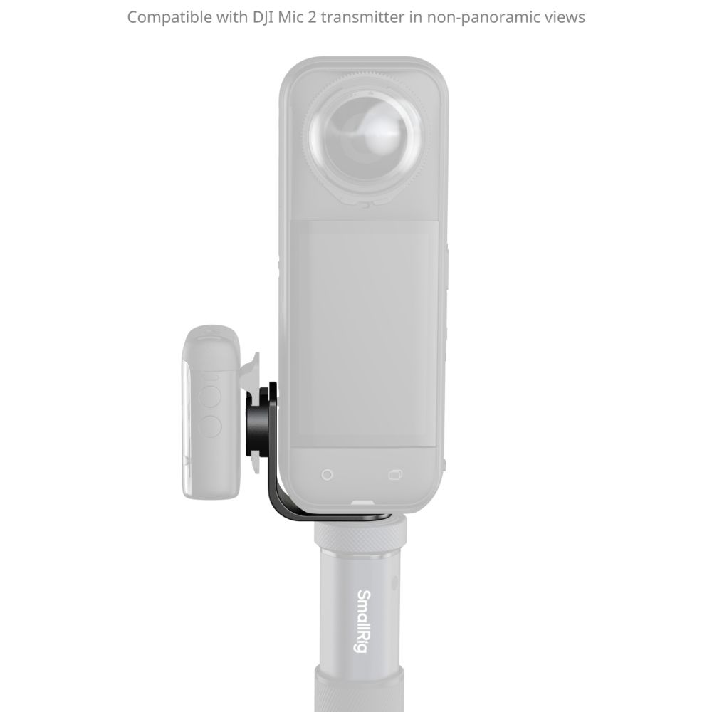 Support SmallRig 5825 pour Insta360 X4 / X5 avec griffe porte-accessoires