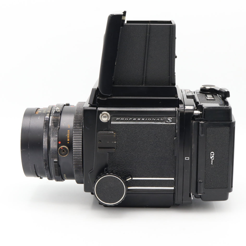 Mamiya RB67 Pro S + Mamiya Sekor C 90mm F/3.8 + 120 film back used