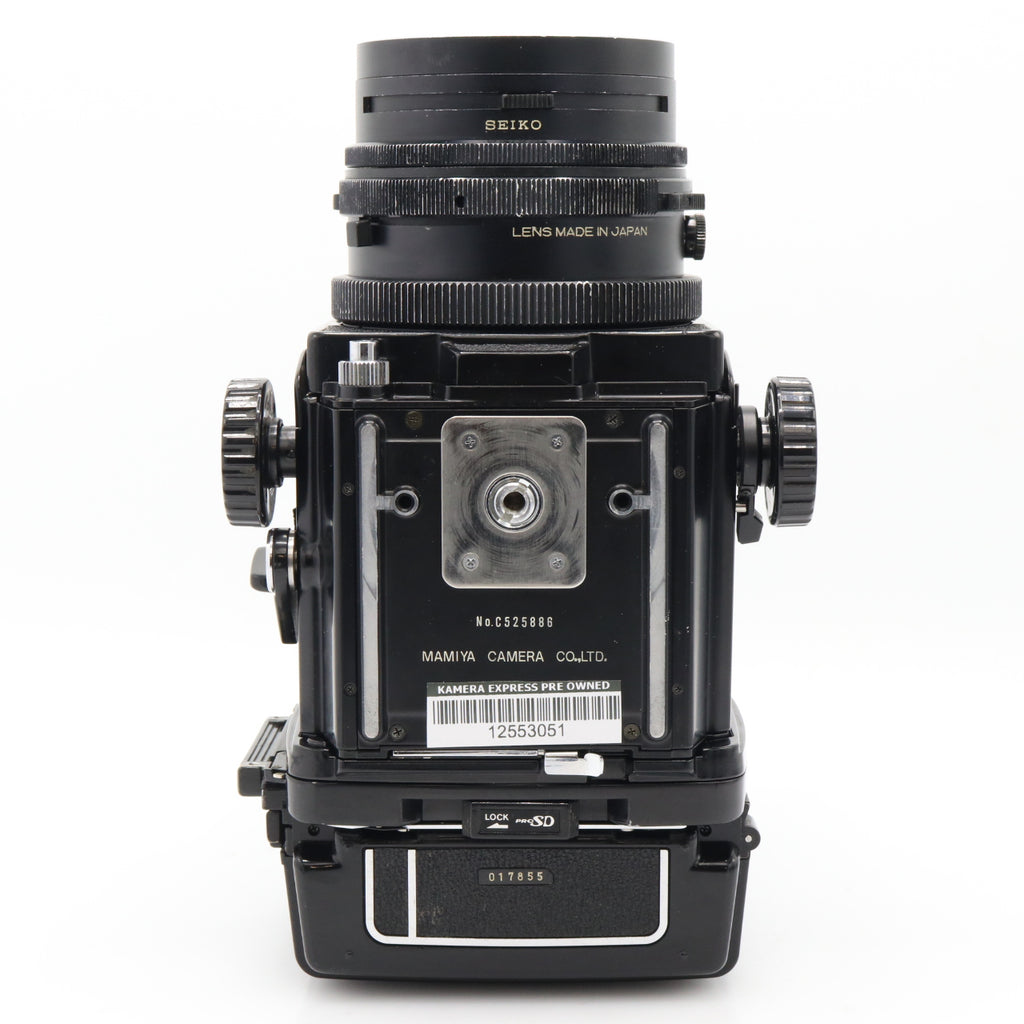 Mamiya RB67 Pro S + Mamiya Sekor C 90mm F/3.8 + 120 film back used