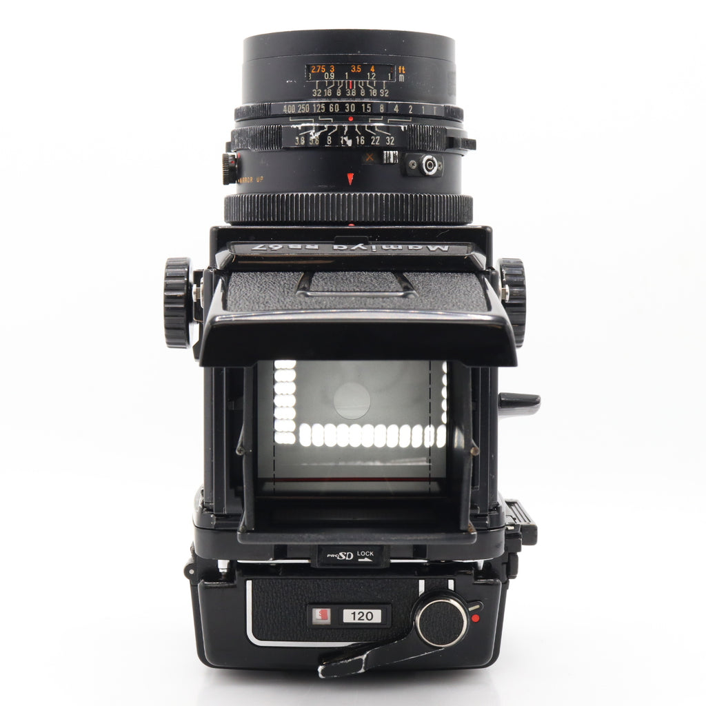 Mamiya RB67 Pro S + Mamiya Sekor C 90mm F/3.8 + 120 film back used