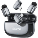 Boya Mini 2 (2 TX + 1 RX USB-C + 1 RX Lightning) gris