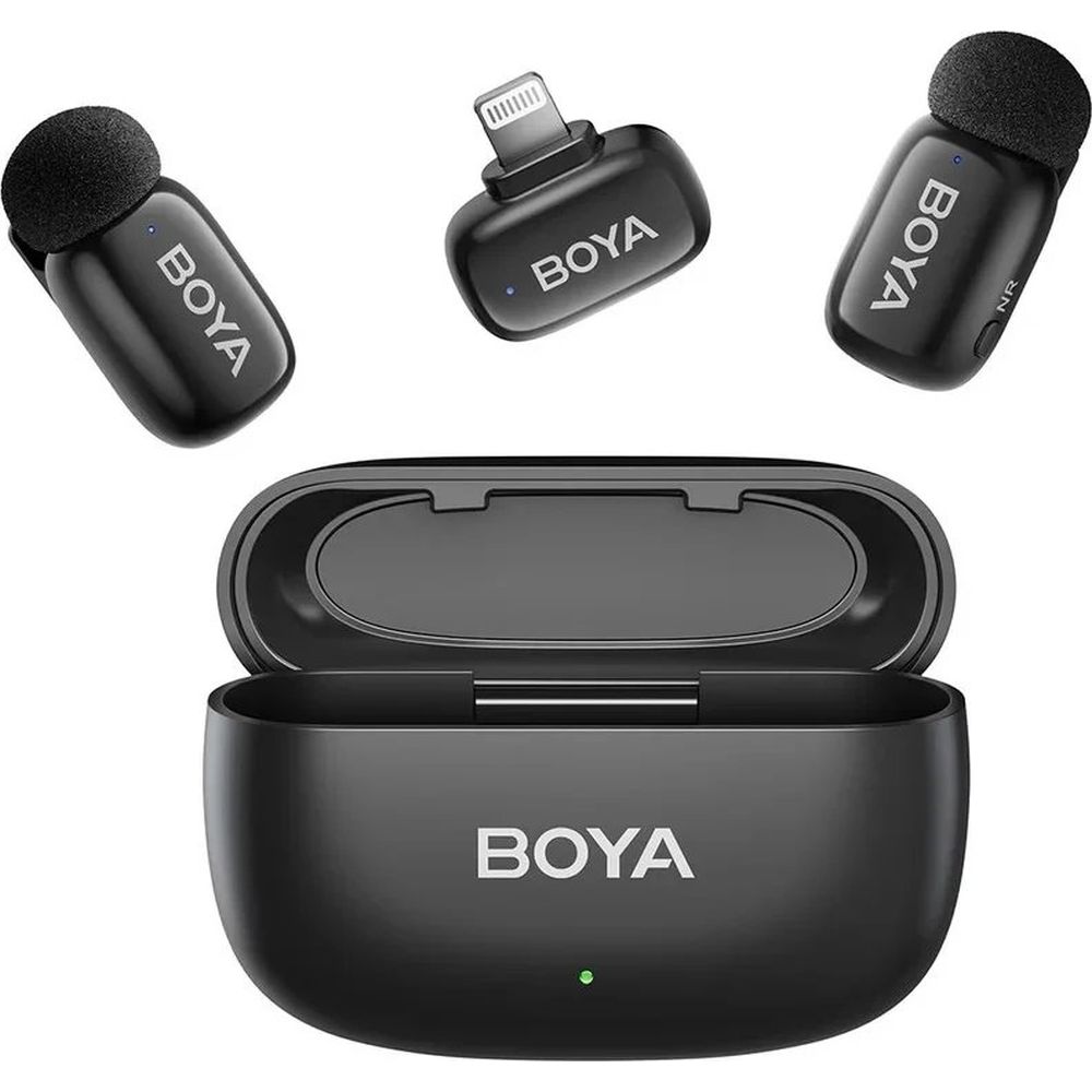 Boya Mini 2 (2 TX + 1 RX Lightning) noir