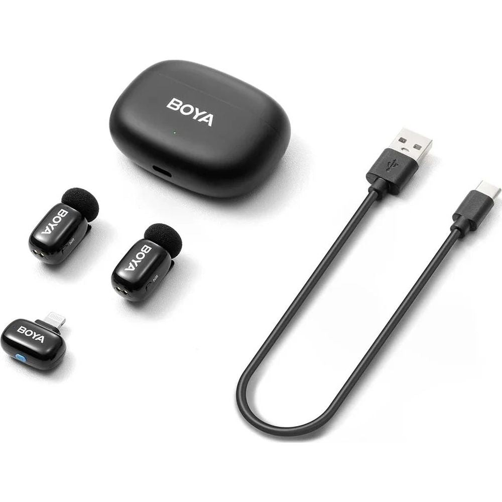 Boya Mini 2 (2 TX + 1 RX Lightning) noir