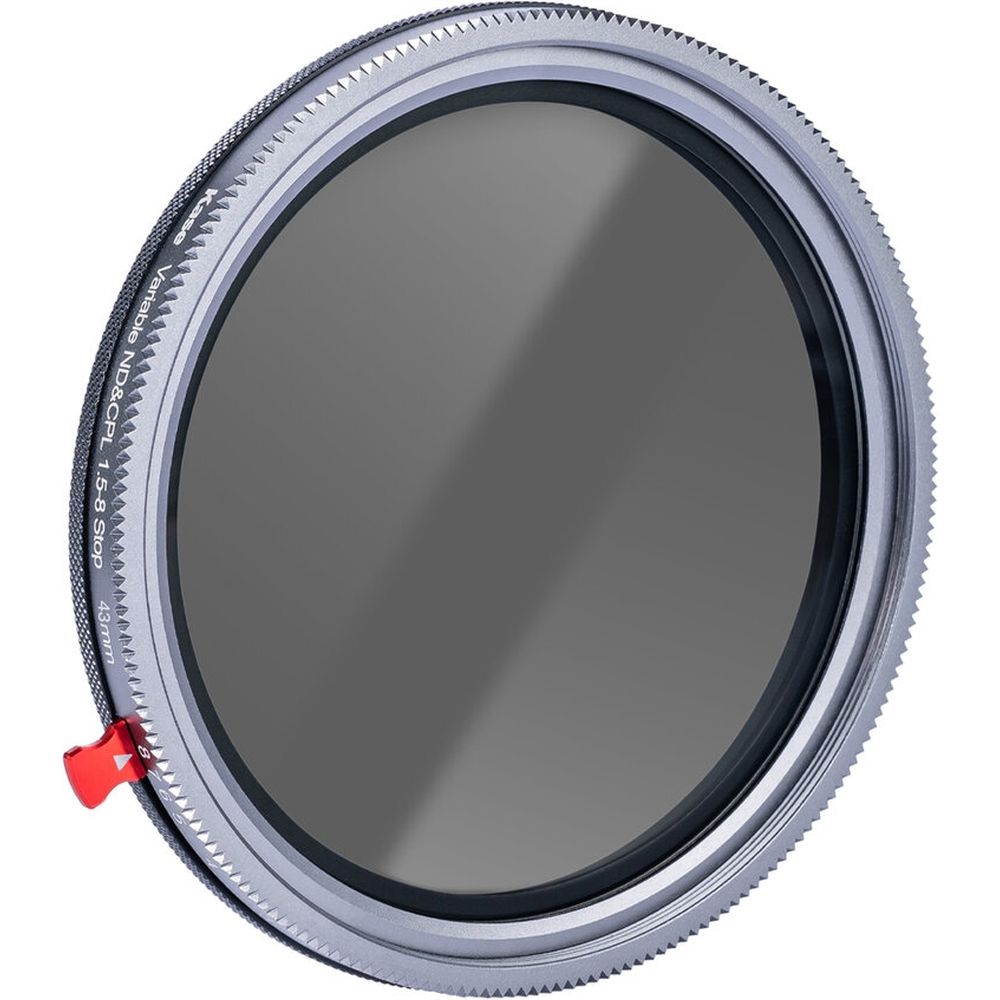 Filtre ND+CPL variable Kase 46mm 1,5-8 diaphragmes B270