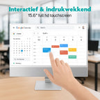 Moniteur portable Pora&Co 15,6 pouces avec écran tactile + support