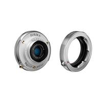 Thypoch Eureka 28mm f/2.8 ASPH. Leica M mount Pearl White + M-X adapter (silver)