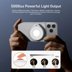 Telesin Magnetic Flash & Ring Light MagSafe - white