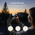 Lampe torche magnétique Telesin MagSafe - Titane