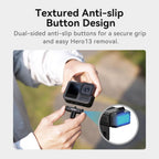 Support magnétique Telesin Latch Monture en plastique pour GoPro Hero 13