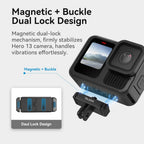 Support magnétique Telesin Latch Monture en plastique pour GoPro Hero 13