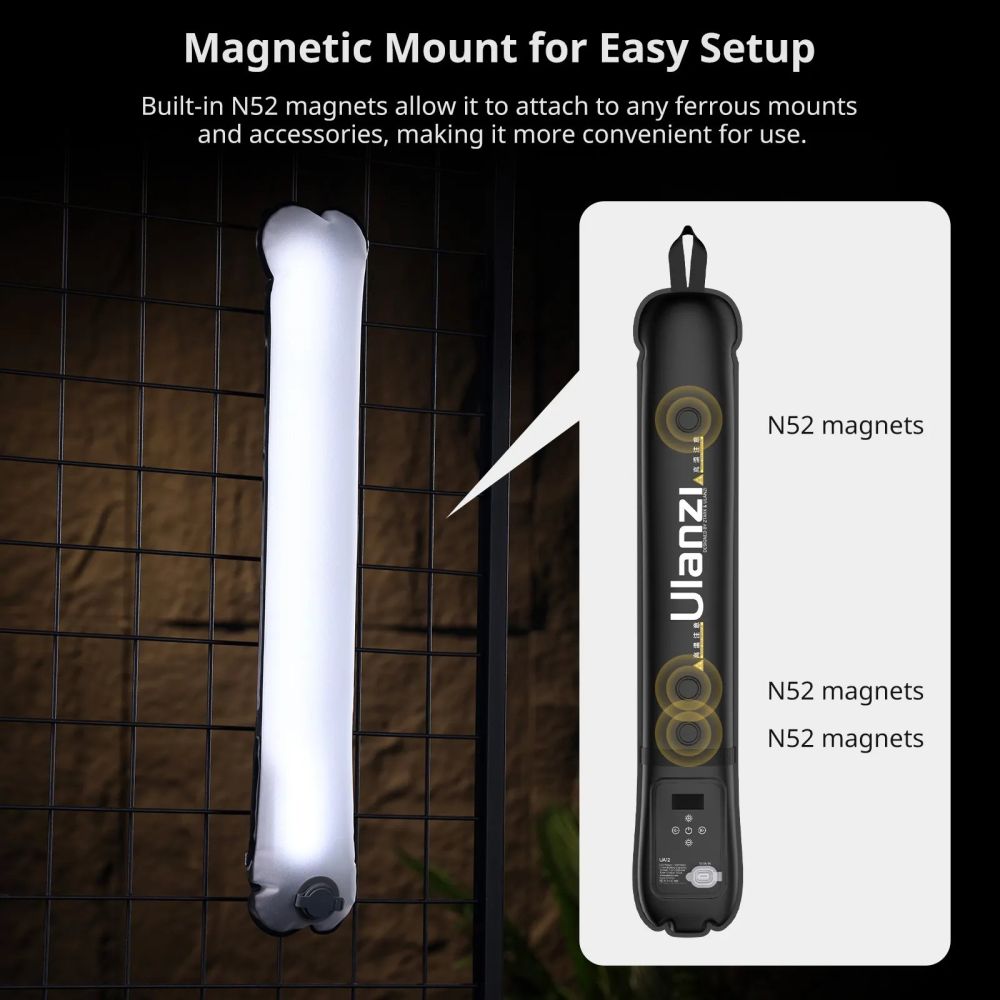 Ulanzi UA20 20W RGB Air Tube Light with battery