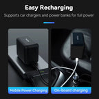 Boîtier de charge Telesin pour Batteries Insta360 X5 (2 emplacements)