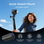 Support à dégagement rapide Telesin pour DJI Osmo Action & Osmo 360
