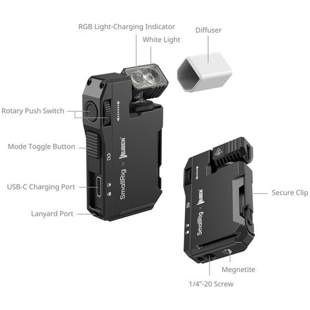 Lampe de poche EDC SmallRig 5710 Thumb