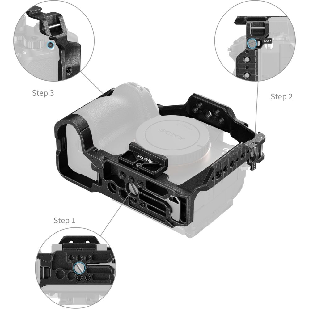 Cage SmallRig 5642 pour Sony Alpha 1 II / Alpha 9 III