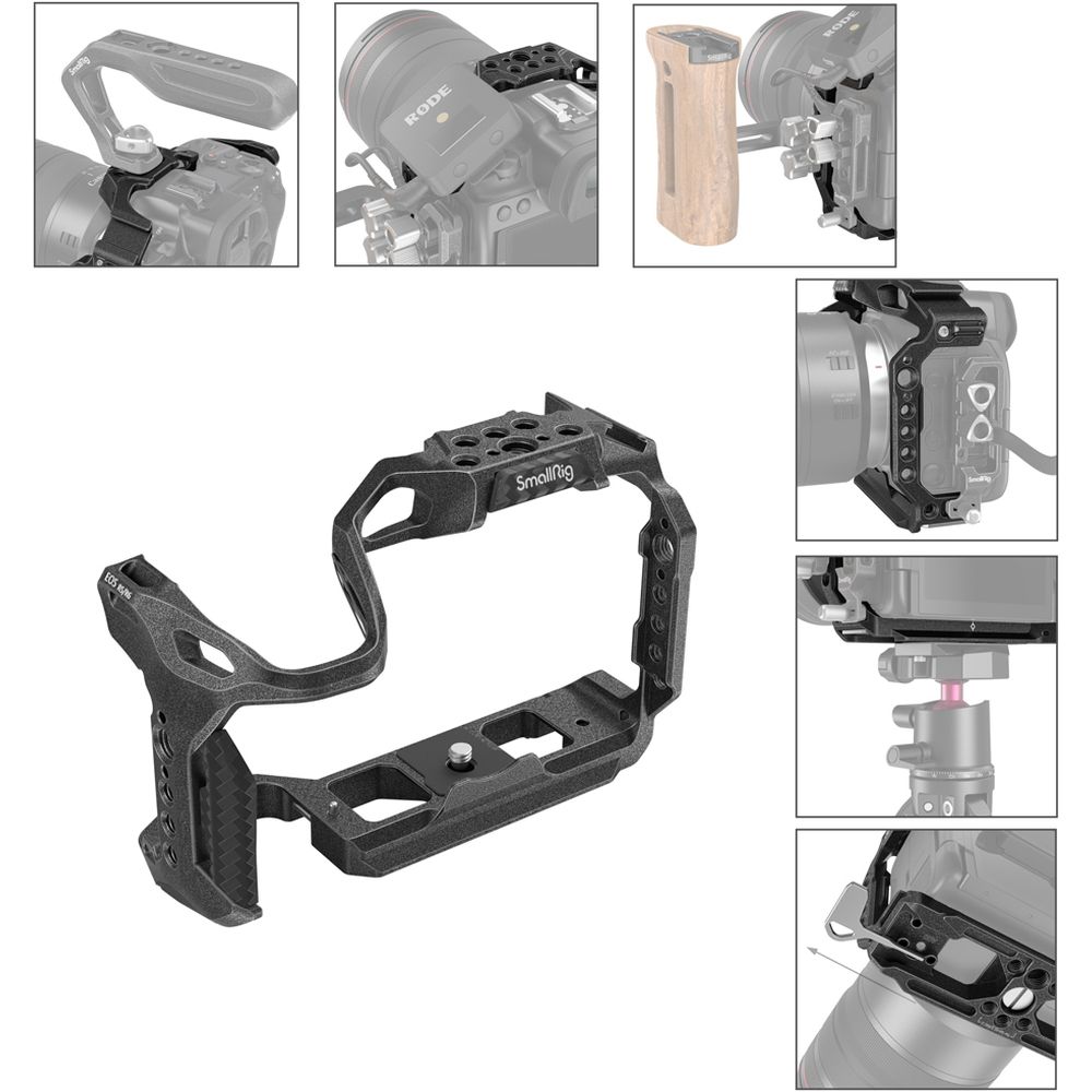 Cage SmallRig 3233B EOS R5 et R6 « Noir Mamba »