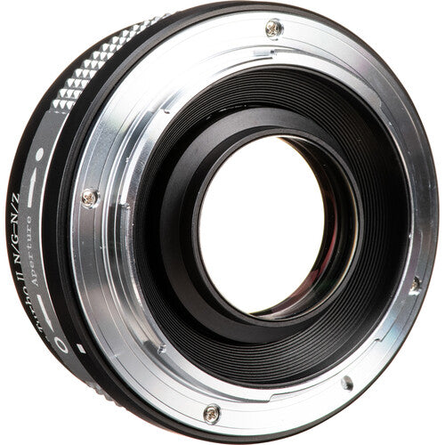 Zhongyi Mitakon Lens Turbo Mark II Adaptateur 0,726x – Nikon F vers Nikon Z