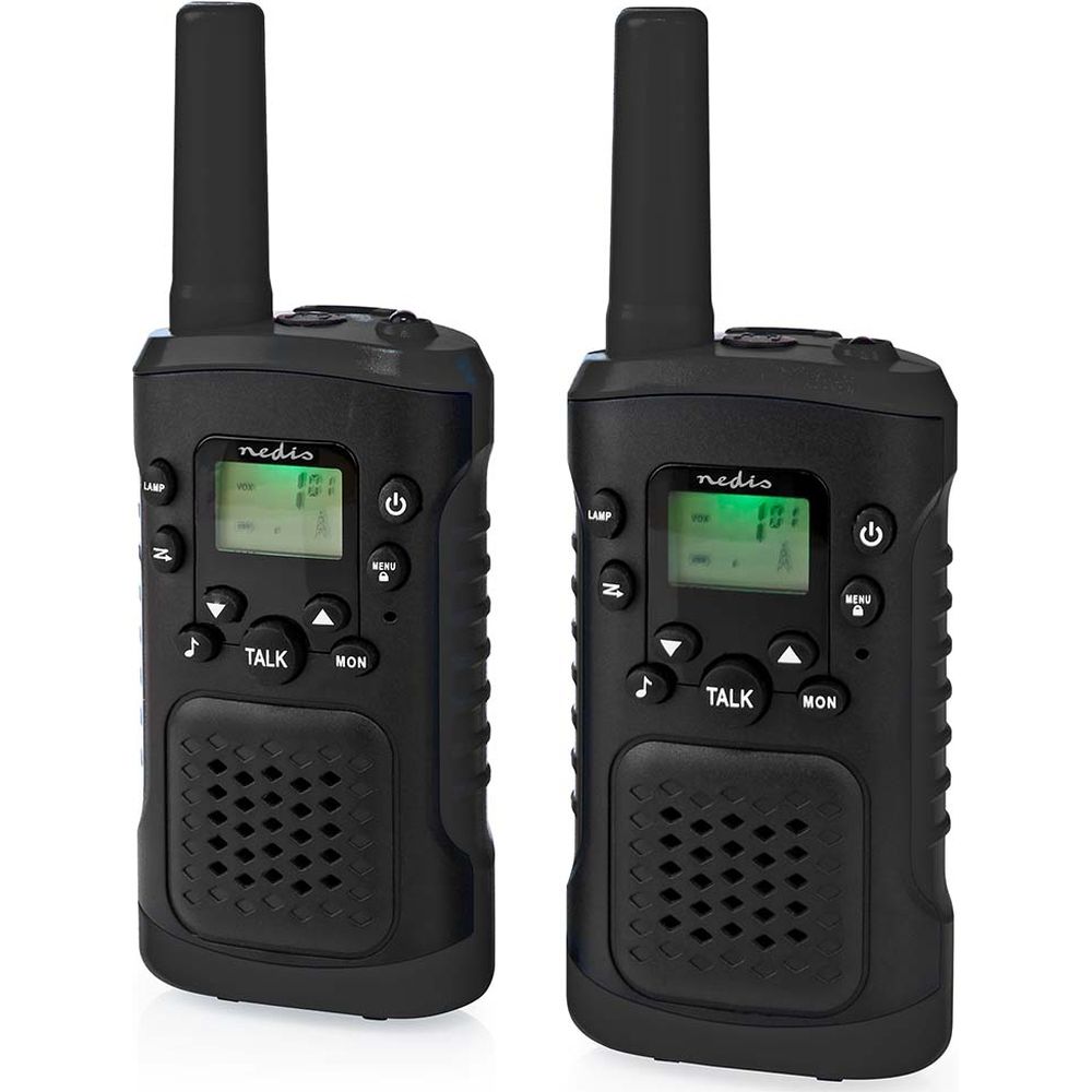 Nedis WLTK0610BK Walkie Talkie Set
