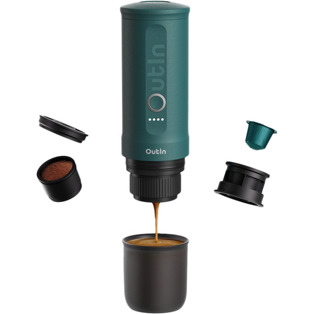 OutIn Nano Portable Electric Espresso Machine – Teal
