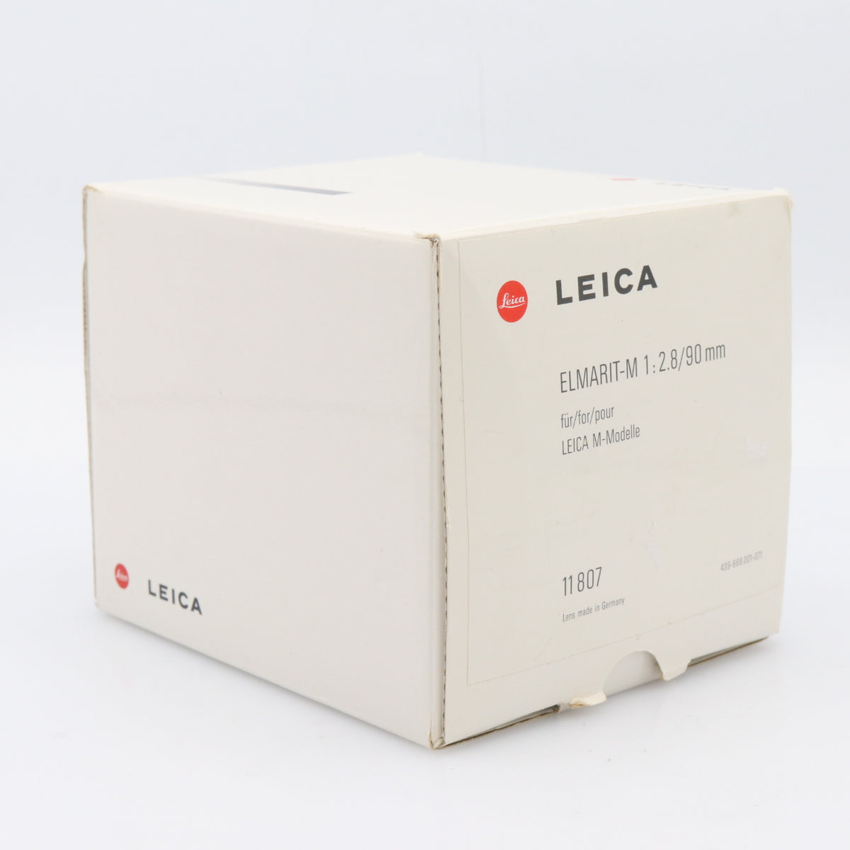 Leica 11807 Elmarit-M 90mm F/2.8 used