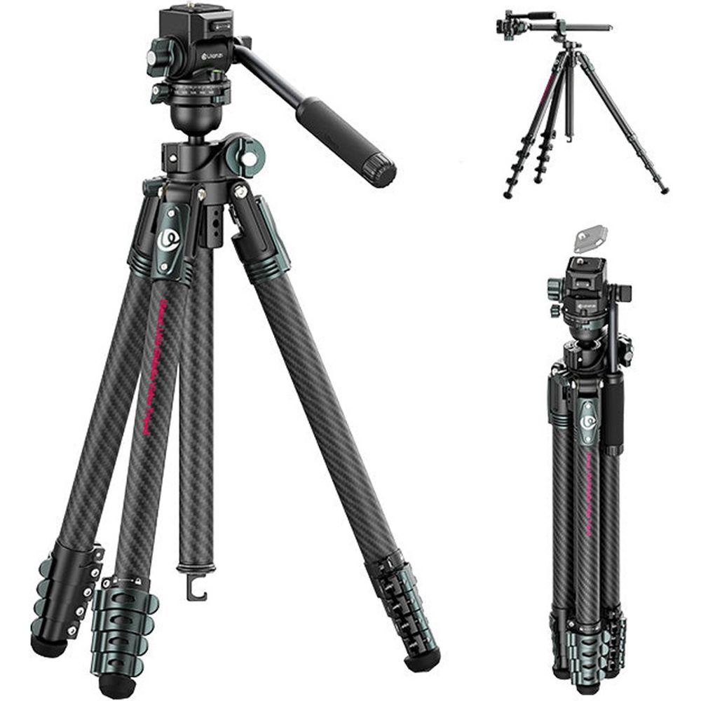 Ulanzi GlideGo JJ06 Video Tripod Carbon with tilting arm