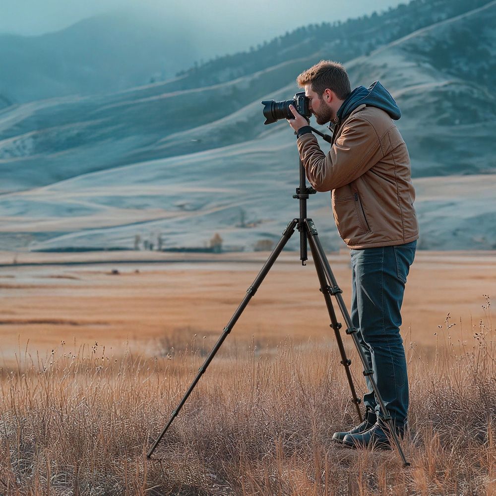 Ulanzi GlideGo JJ06 Video Tripod Carbon with tilting arm