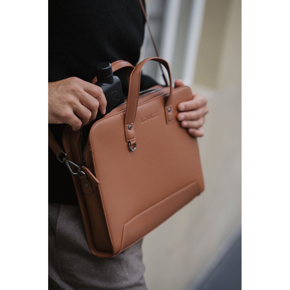 Porte-documents Loulex marron