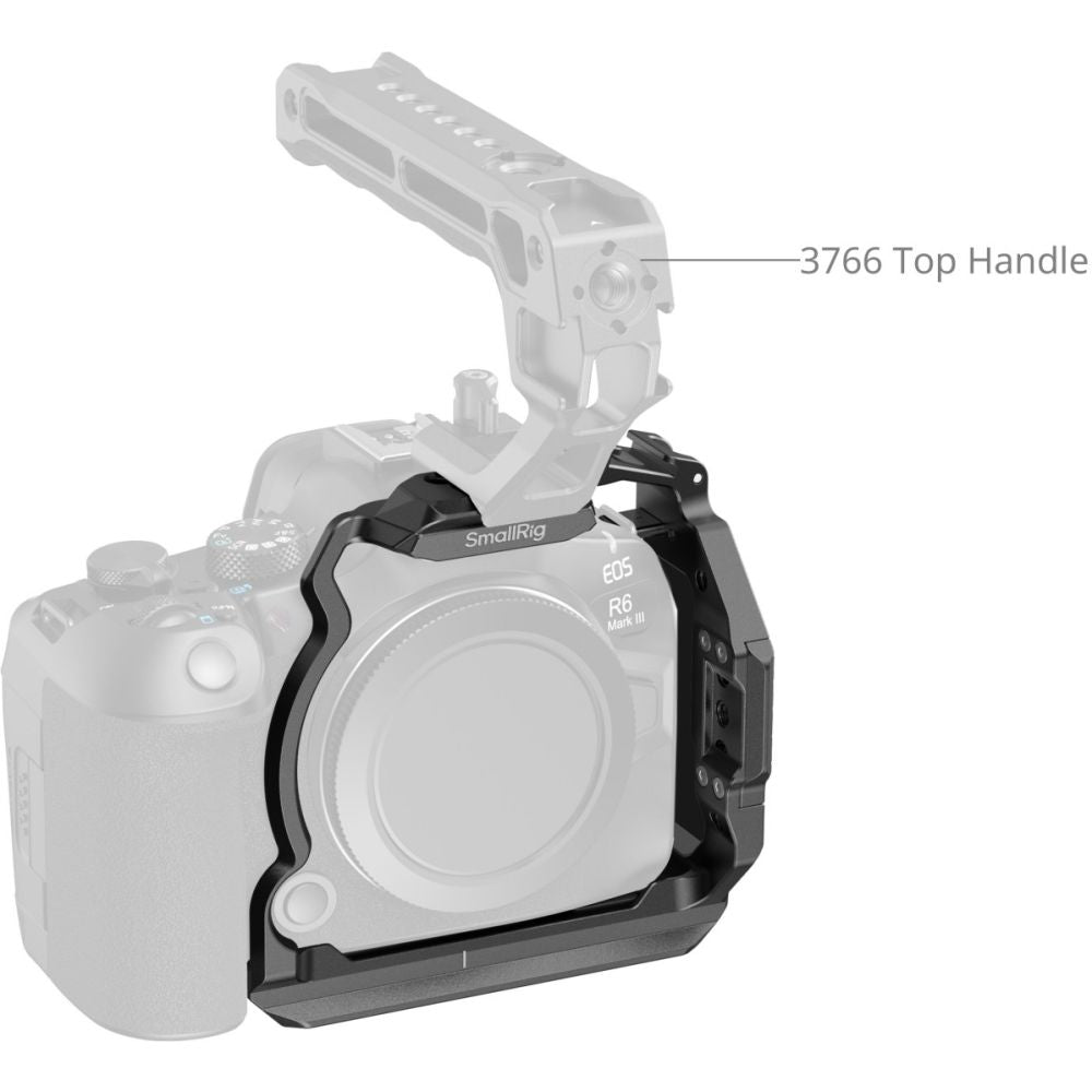 Cage demi-bac à dégagement rapide SmallRig 5953 « HawkLock » pour Canon EOS R6 Mark III / R6 Mark II / R5 Mark II
