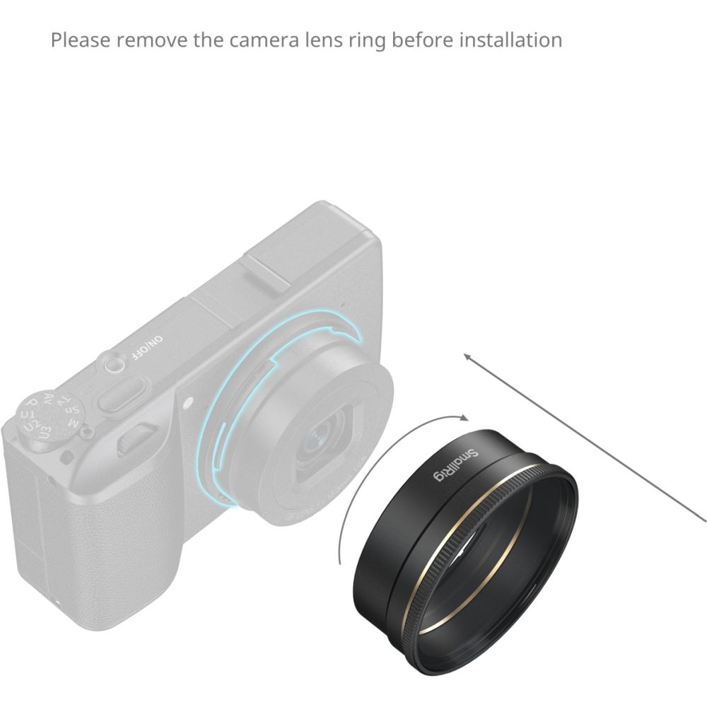 Filtre UV SmallRig 5679 pour RICOH GR IV