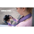Sangle d'appareil photo Leofoto violette