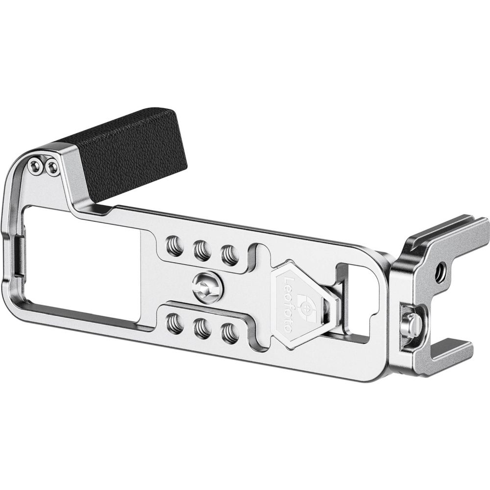 Leofoto L bracket for Fujifilm X-E5 silver