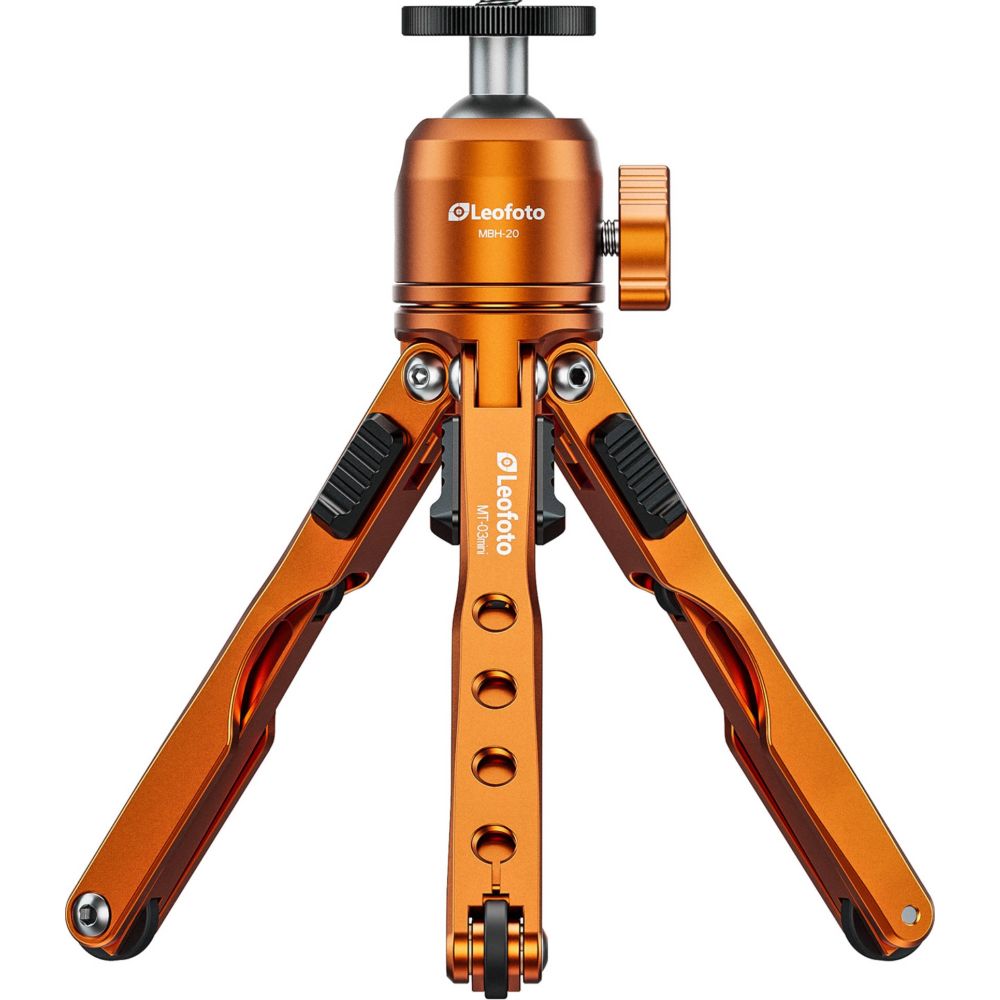 Leofoto MT-03mini table tripod + MBH-20 ballhead (orange)